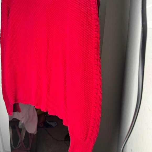 Loft Red Sweater Size Large - Picture 3 of 5